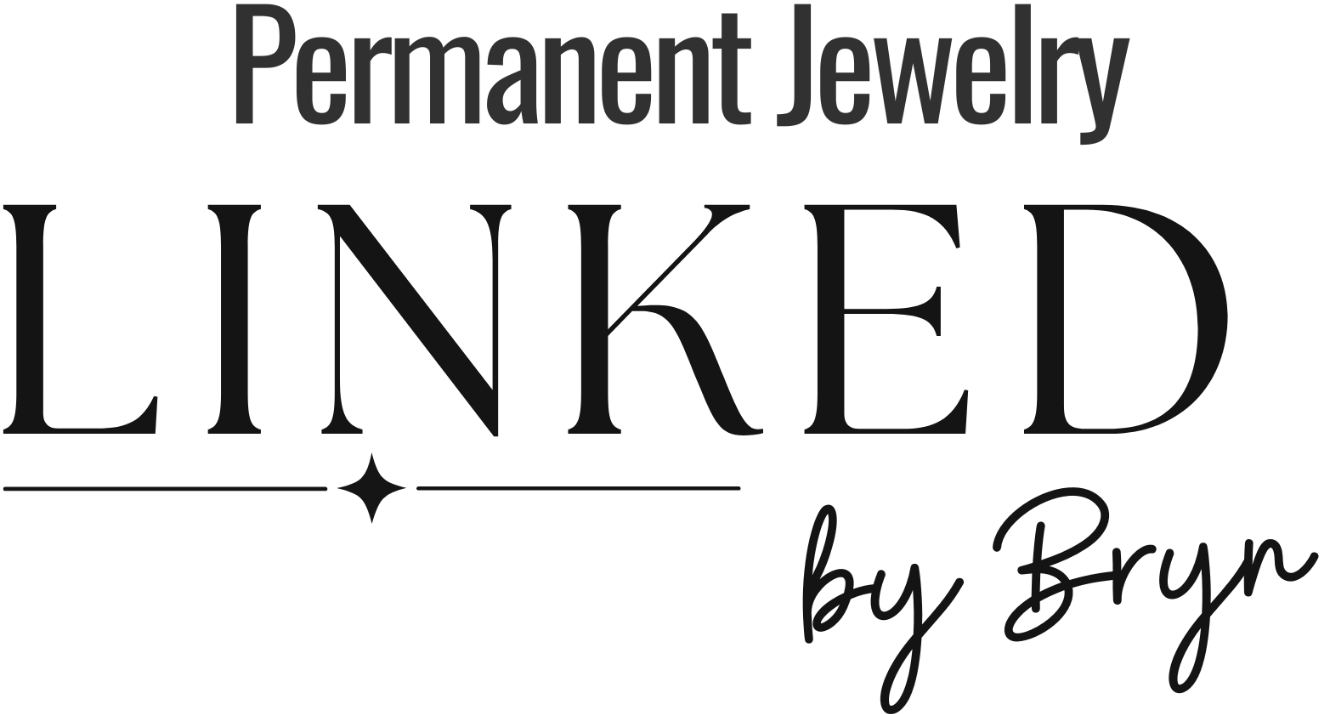Permanent Jewelry Linked by Bryn logo